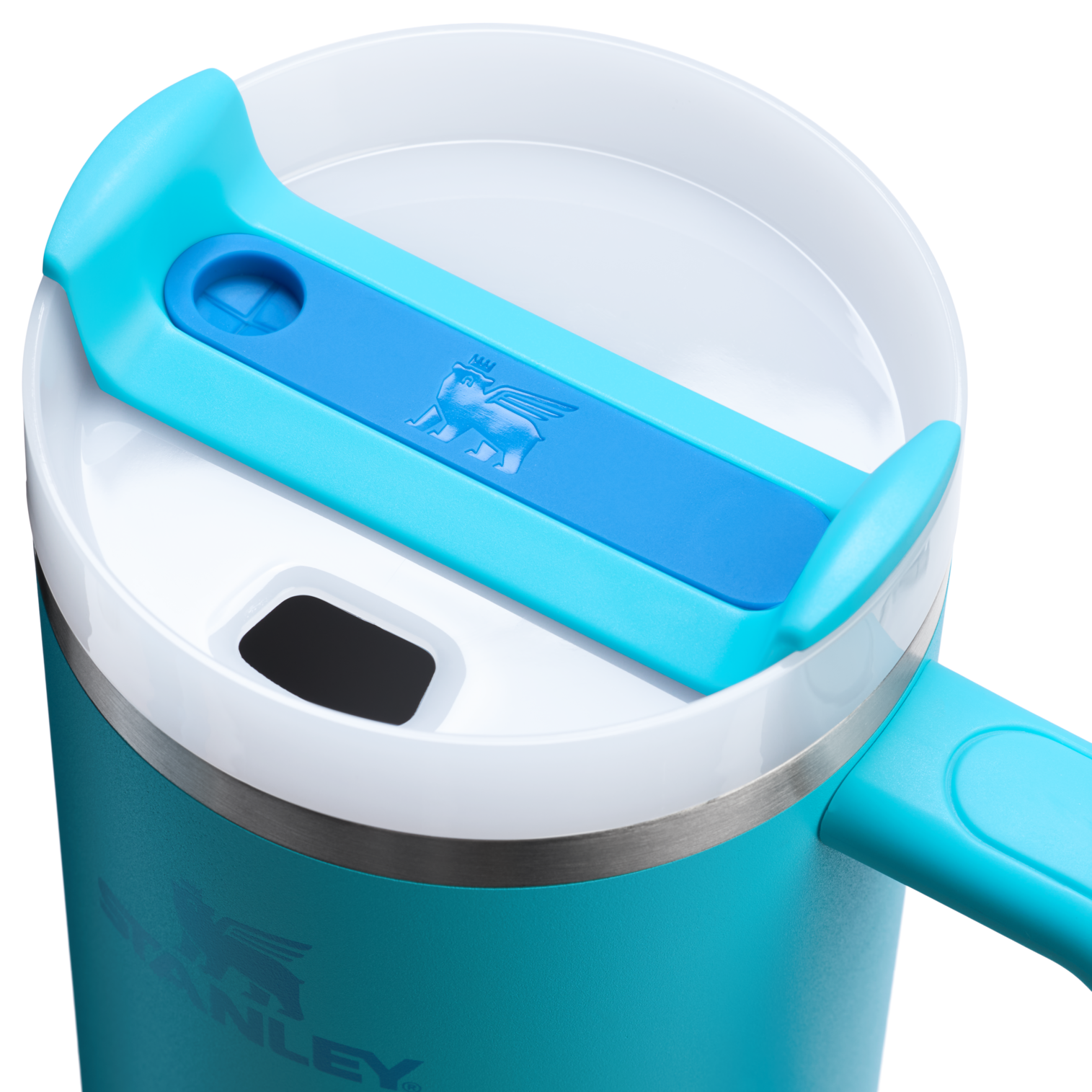 Splash-Resistant FlowState The Quencher H2.0 Flowstate Tumbler D050X - Premium Stainless Steel Straw Cup for All-Day Hydration Detail