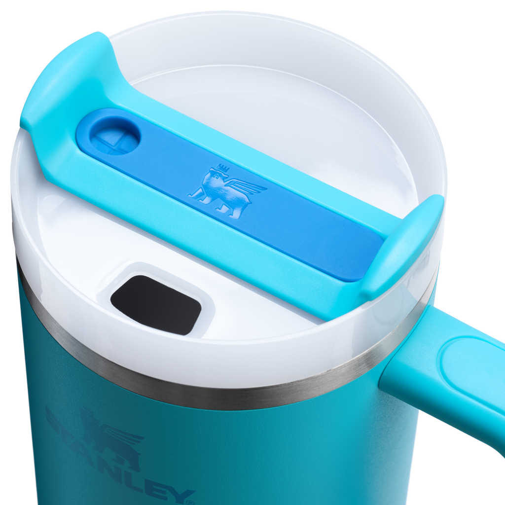 Large Capacity The Quencher H2.0 Flowstate Tumbler  | Stanley Create D332L - FlowState 3-Position Lid Insulated Travel Mug Detail
