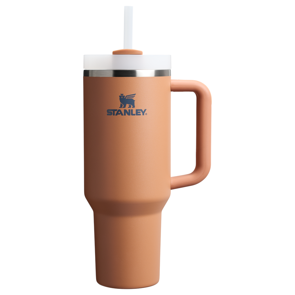 Splash-Resistant FlowState The Quencher H2.0 Flowstate Tumbler D050X - Premium Stainless Steel Straw Cup for All-Day Hydration - Toast
