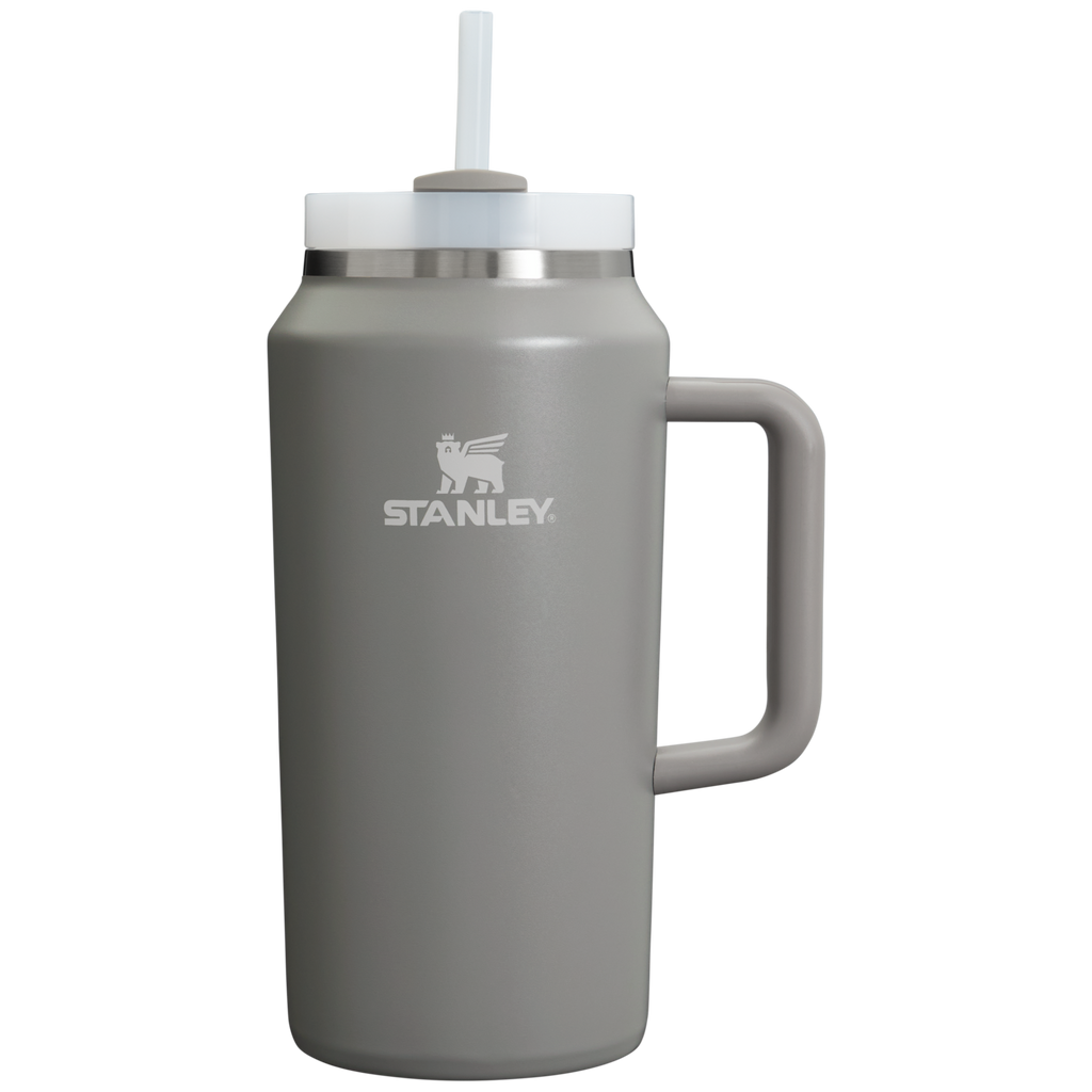 Car-Cup Friendly The Quencher H2.0 Flowstate Tumbler D365U - 40oz Large Capacity Car-Cup Friendly Quencher - Stone