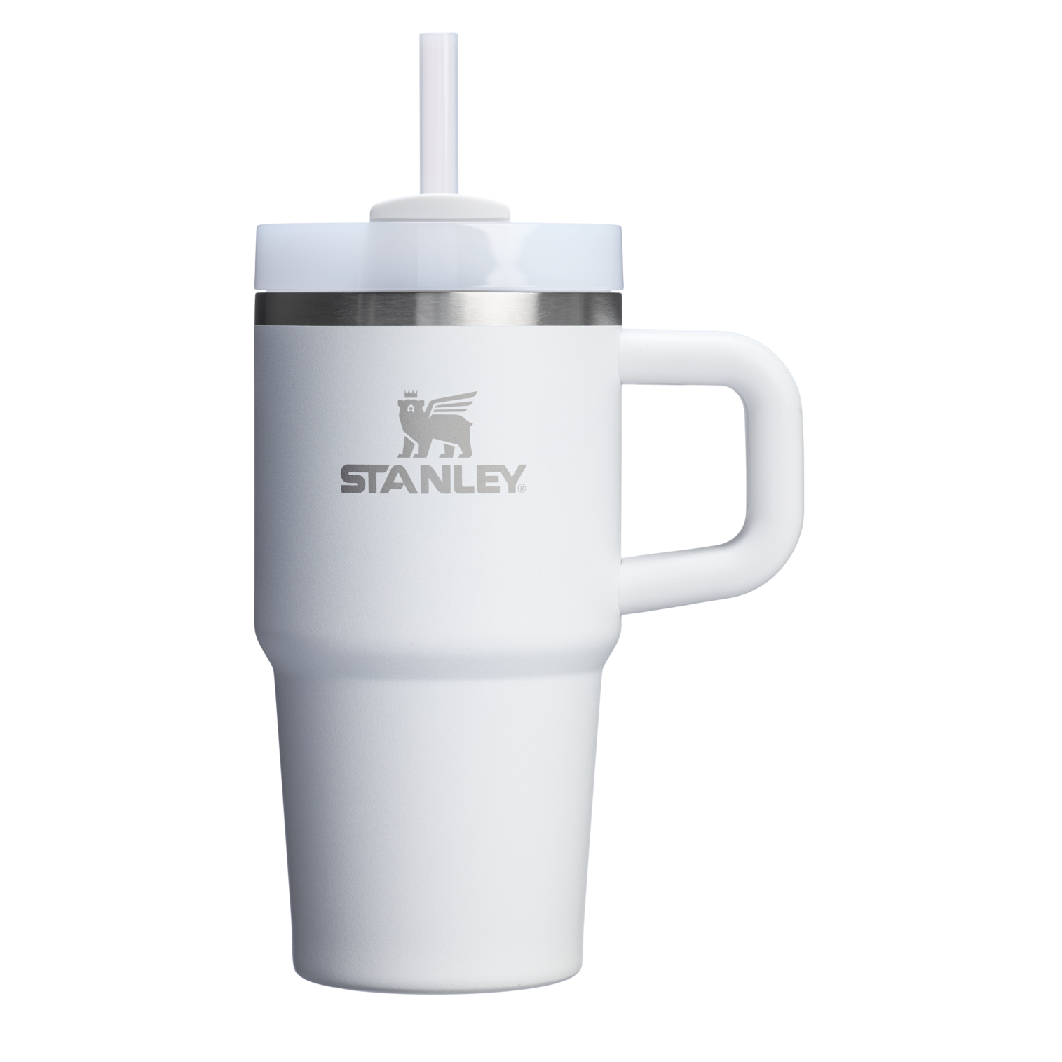 Car-Cup Friendly The Quencher H2.O Flowstate Tumbler | Stanley Create D274S - Double-Wall Vacuum Insulated Travel Tumbler with Straw Detail