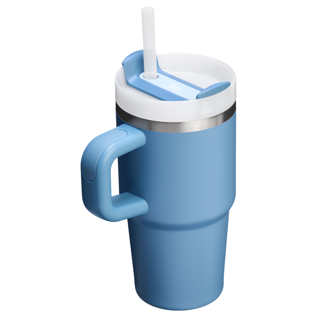 Car-Cup Friendly The Quencher H2.O Flowstate Tumbler | Stanley Create D274S - Double-Wall Vacuum Insulated Travel Tumbler with Straw Detail