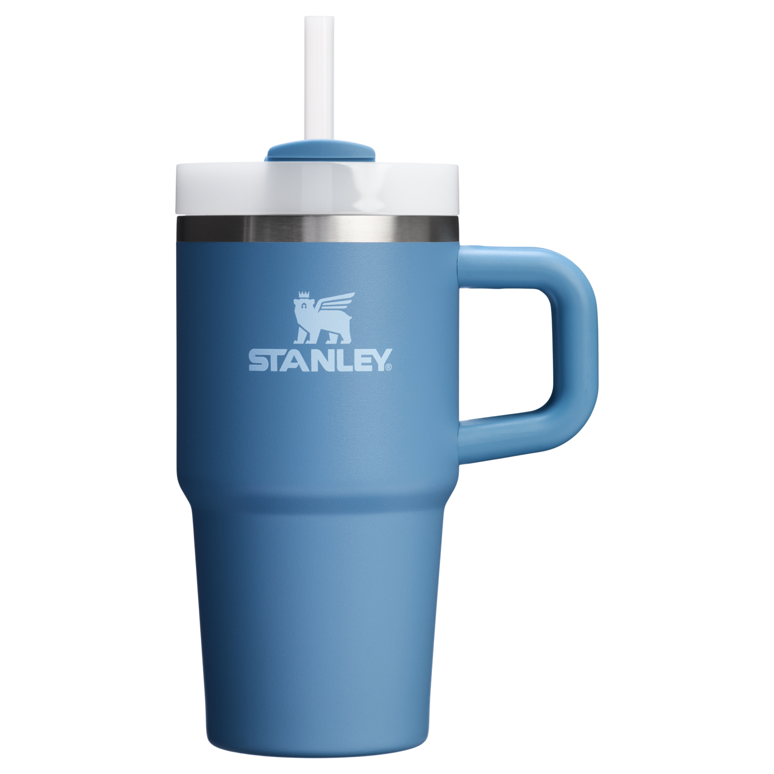 Car-Cup Friendly The Quencher H2.O Flowstate Tumbler | Stanley Create D274S - Double-Wall Vacuum Insulated Travel Tumbler with Straw Detail