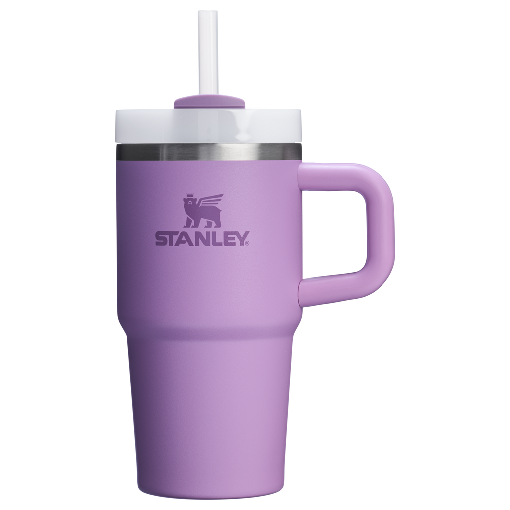 Car-Cup Friendly The Quencher H2.O Flowstate Tumbler | Stanley Create D274S - Double-Wall Vacuum Insulated Travel Tumbler with Straw Detail