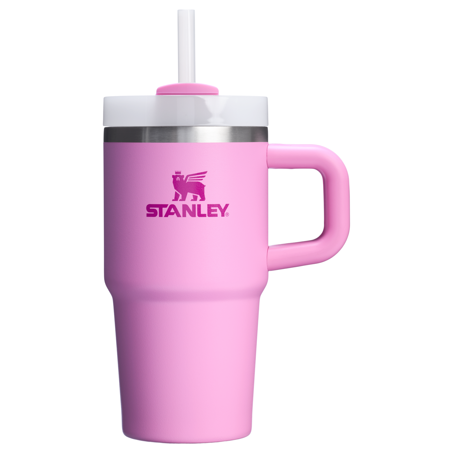 Car-Cup Friendly The Quencher H2.O Flowstate Tumbler | Stanley Create D274S - Double-Wall Vacuum Insulated Travel Tumbler with Straw Detail