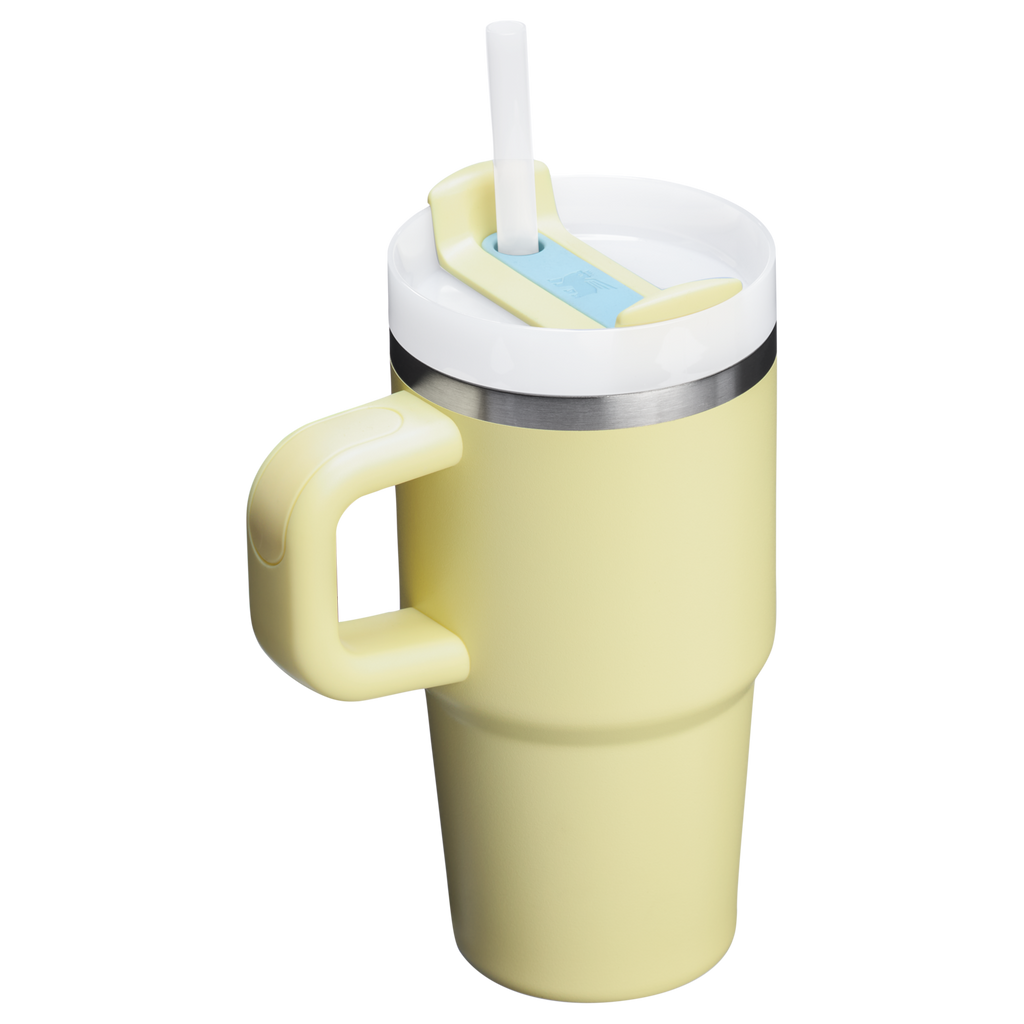 Car-Cup Friendly The Quencher H2.O Flowstate Tumbler | Stanley Create D274S - Double-Wall Vacuum Insulated Travel Tumbler with Straw Detail