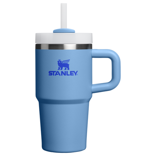 Car-Cup Friendly The Quencher H2.O Flowstate Tumbler | Stanley Create D274S - Double-Wall Vacuum Insulated Travel Tumbler with Straw - Blue Sky