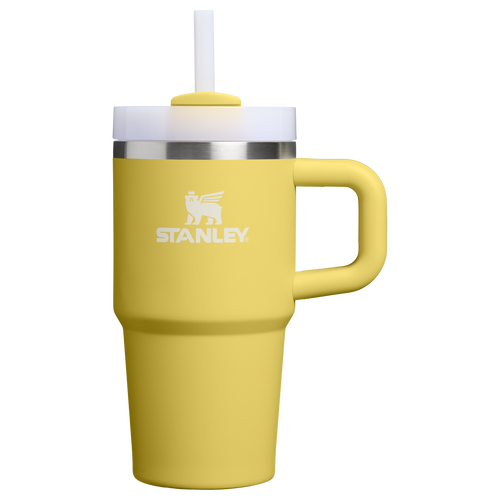 Car-Cup Friendly The Quencher H2.O Flowstate Tumbler | Stanley Create D274S - Double-Wall Vacuum Insulated Travel Tumbler with Straw - Daffodil