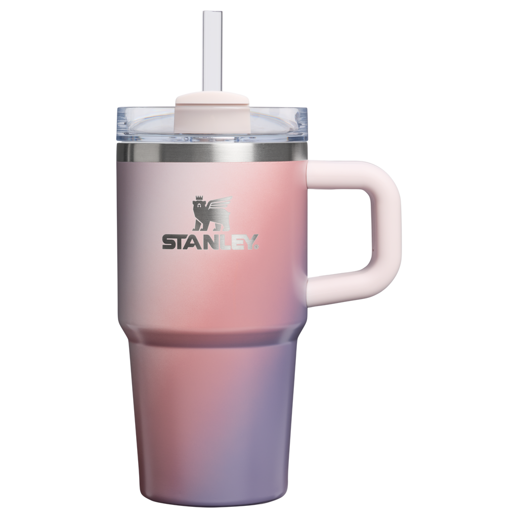 Insulated Travel The Quencher H2.O Flowstate Tumbler D069R - FlowState 3-Position Lid Insulated Travel Mug - Dawn Spiral
