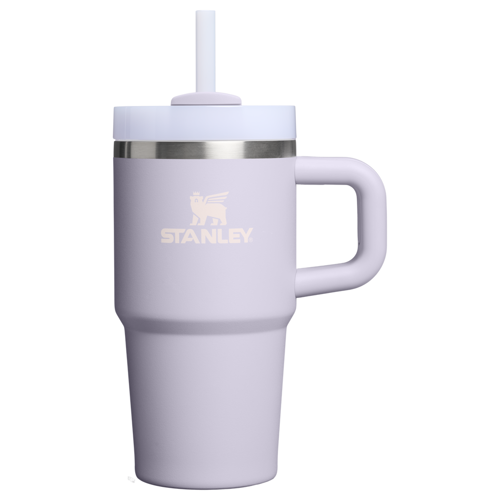 Car-Cup Friendly The Quencher H2.O Flowstate Tumbler | Stanley Create D274S - Double-Wall Vacuum Insulated Travel Tumbler with Straw - Purple Dust