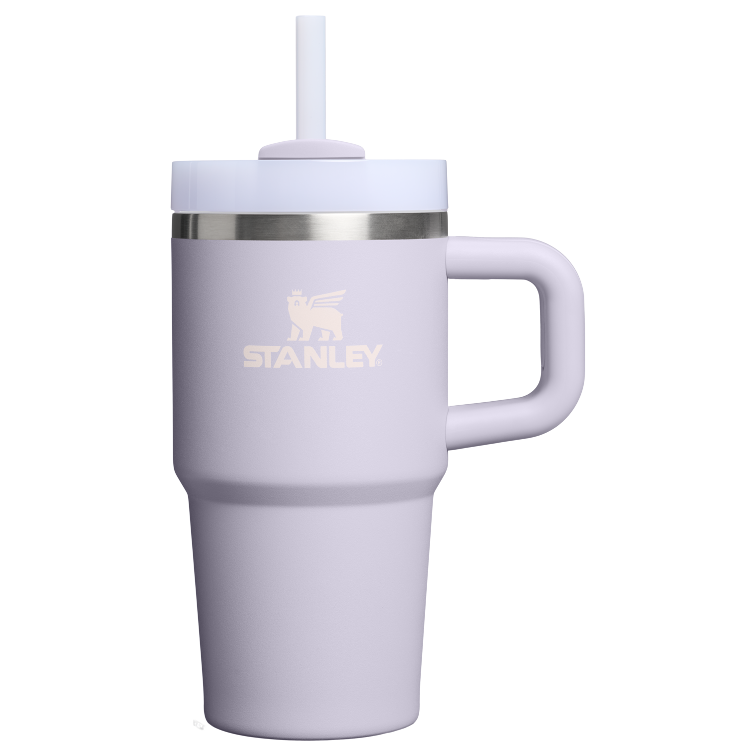 Car-Cup Friendly The Quencher H2.O Flowstate Tumbler | Stanley Create D274S - Double-Wall Vacuum Insulated Travel Tumbler with Straw - Purple Dust