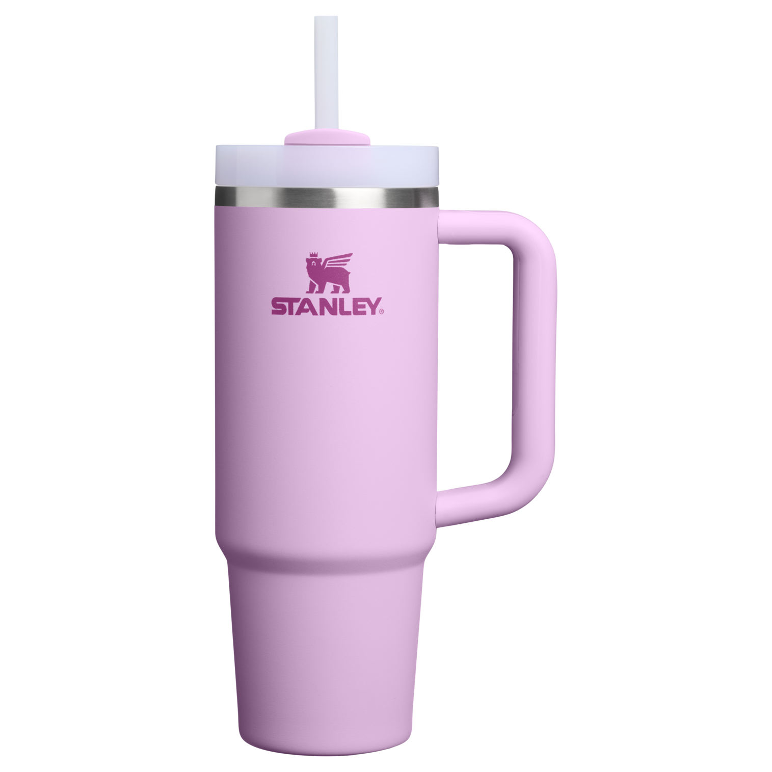 Car-Cup Friendly The Quencher H2.0 Flowstate Tumbler D051L - Double-Wall Vacuum Insulated Travel Tumbler with Straw - Soft Orchid