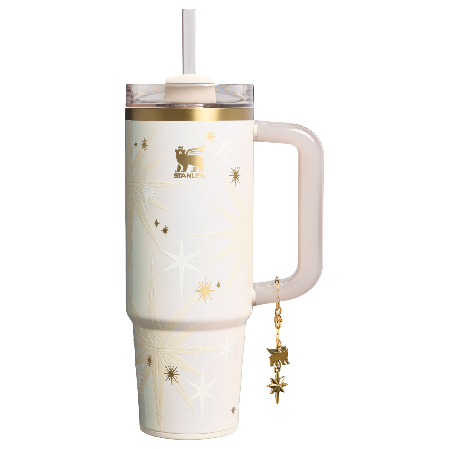 Large Capacity The Quencher Luxe H2.0 Flowstate Tumbler D209D - FlowState 3-Position Lid Insulated Travel Mug - Starlight Shimmer