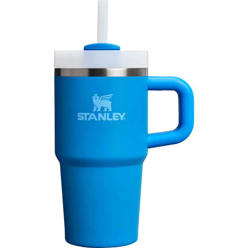 Car-Cup Friendly The Quencher H2.O Flowstate Tumbler | Stanley Create D274S - Double-Wall Vacuum Insulated Travel Tumbler with Straw Detail