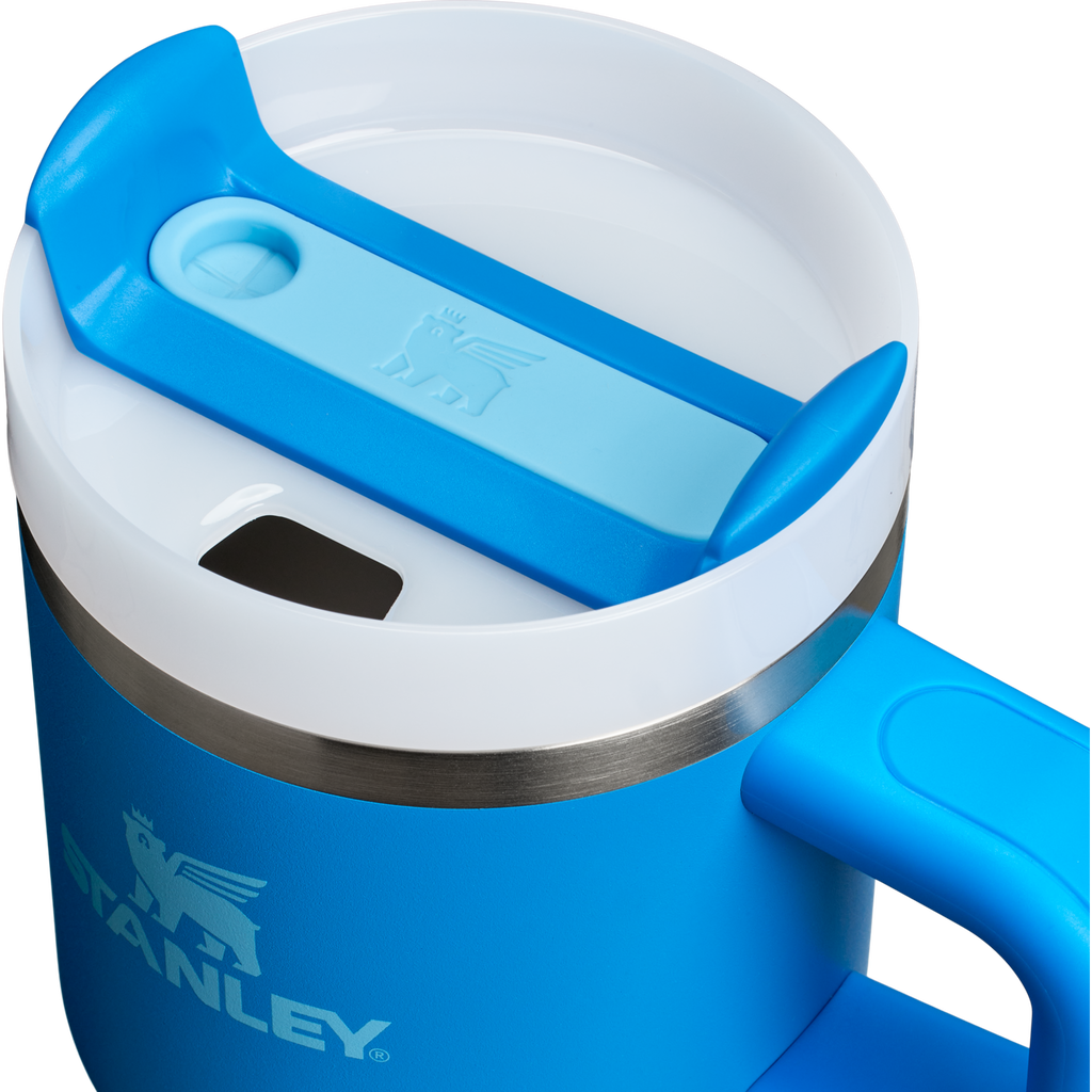 Insulated Travel The Quencher H2.O Flowstate Tumbler with Handle | Stanley Create D309N - Premium Stainless Steel Straw Cup for All-Day Hydration Detail