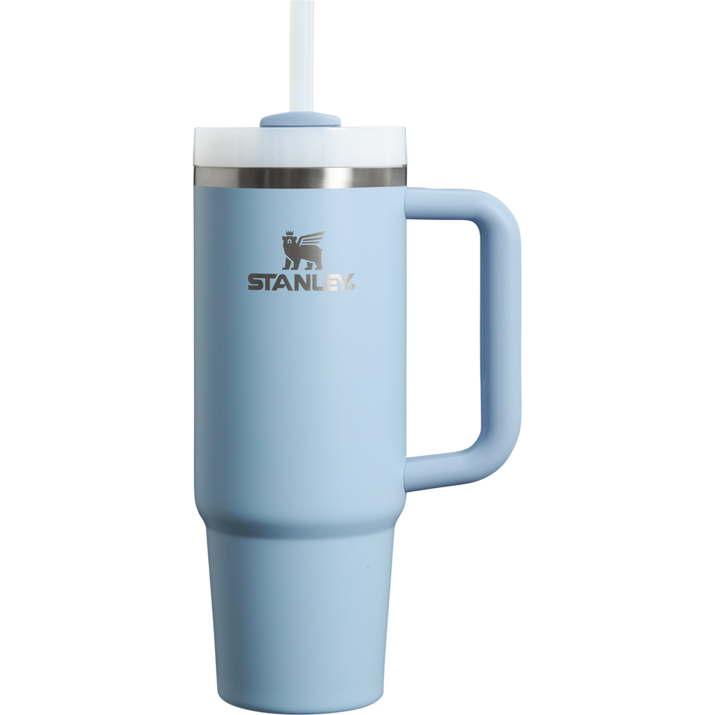 Car-Cup Friendly The Quencher H2.0 Flowstate Tumbler | Stanley Create D331C - Double-Wall Vacuum Insulated Travel Tumbler with Straw Detail