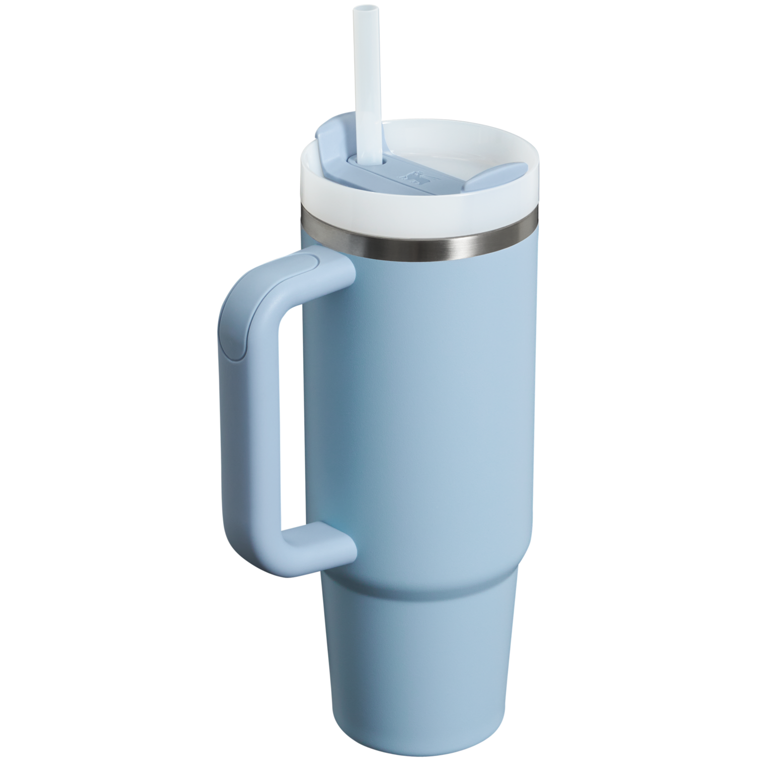 Car-Cup Friendly The Quencher H2.0 Flowstate Tumbler | Stanley Create D331C - Double-Wall Vacuum Insulated Travel Tumbler with Straw Detail