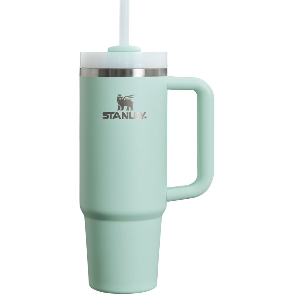 Car-Cup Friendly The Quencher H2.0 Flowstate Tumbler | Stanley Create D331C - Double-Wall Vacuum Insulated Travel Tumbler with Straw Detail
