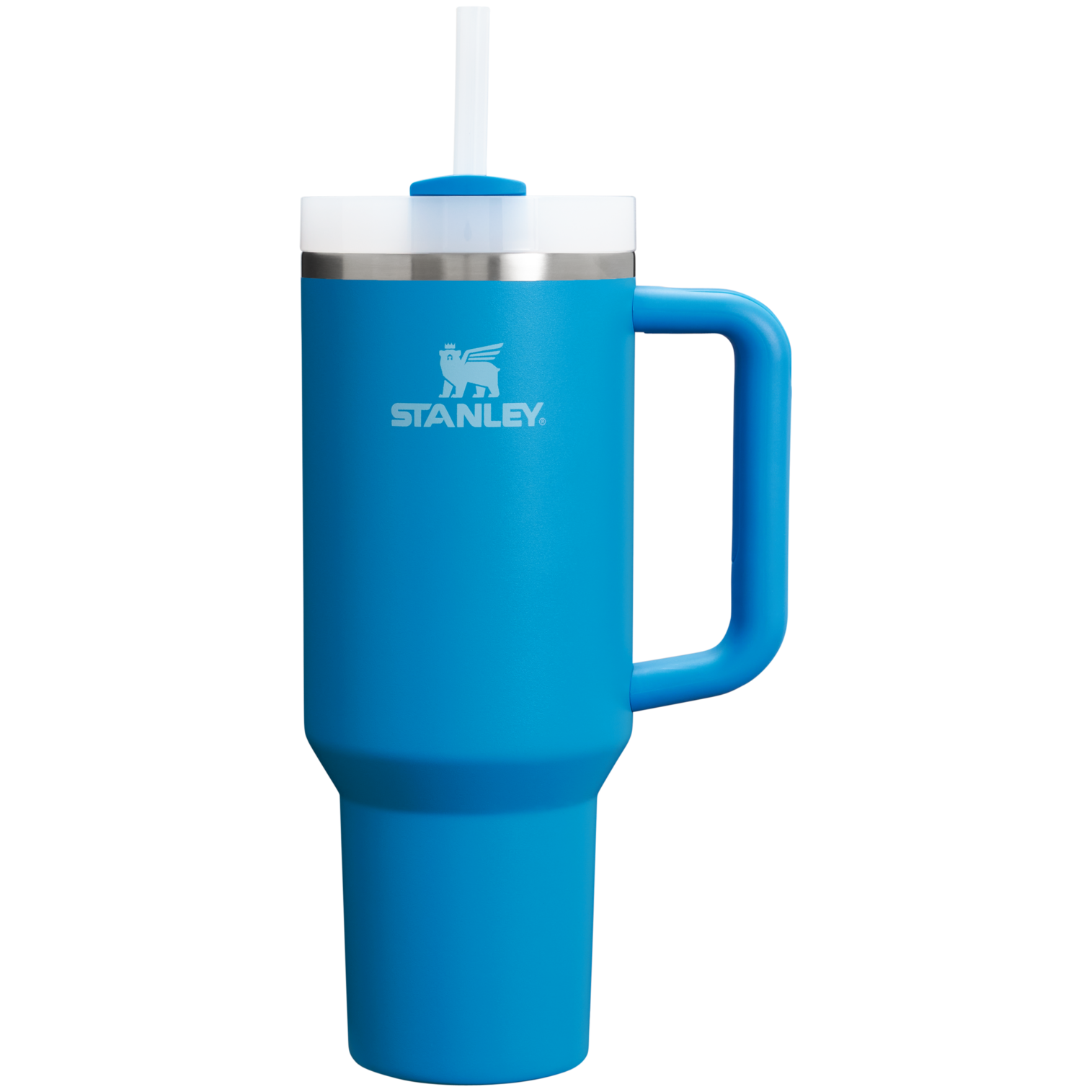 Splash-Resistant FlowState The Quencher H2.0 Flowstate Tumbler D050X - Premium Stainless Steel Straw Cup for All-Day Hydration - Azure