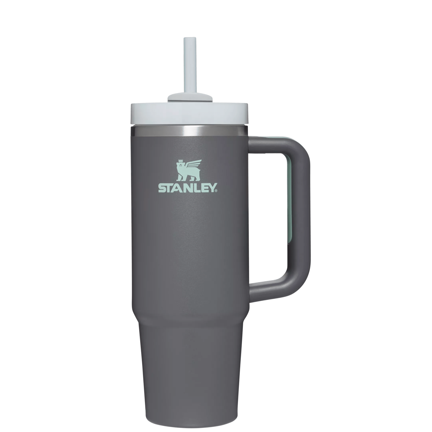Car-Cup Friendly The Quencher H2.0 Flowstate Tumbler | Stanley Create D331C - Double-Wall Vacuum Insulated Travel Tumbler with Straw Detail